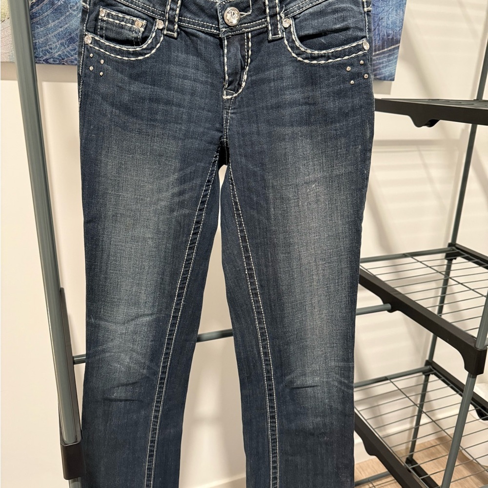 Grace in LA Dark Blue Jeans